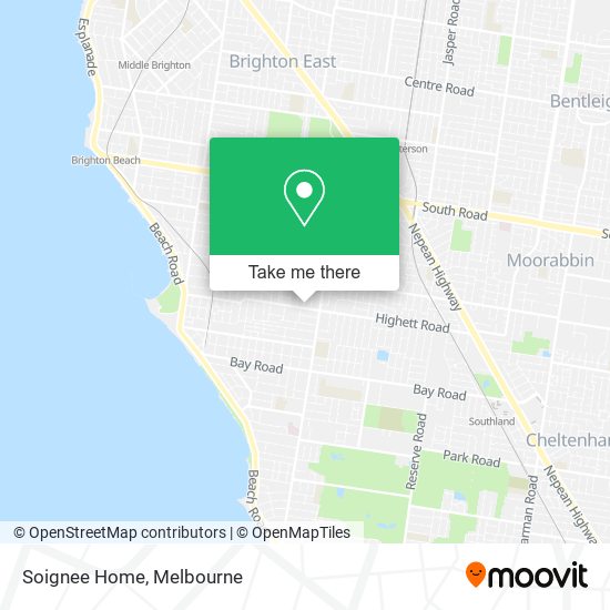 Soignee Home map