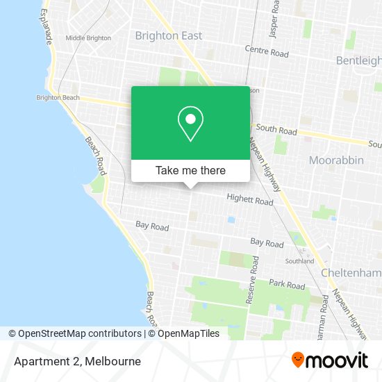Apartment 2 map