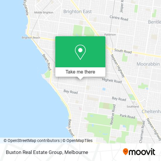 Buxton Real Estate Group map