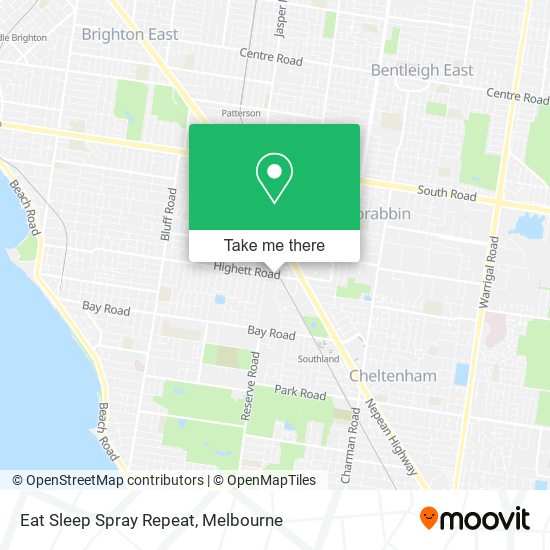 Eat Sleep Spray Repeat map