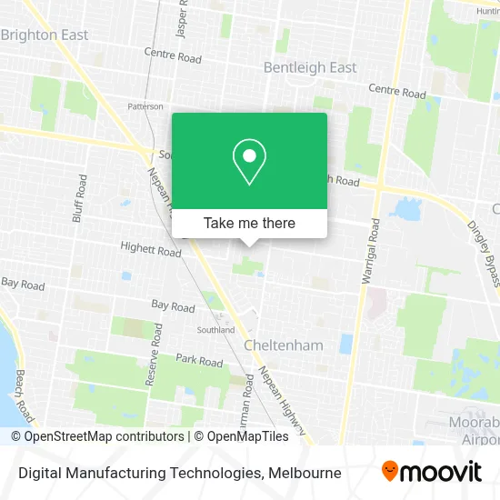 Mapa Digital Manufacturing Technologies