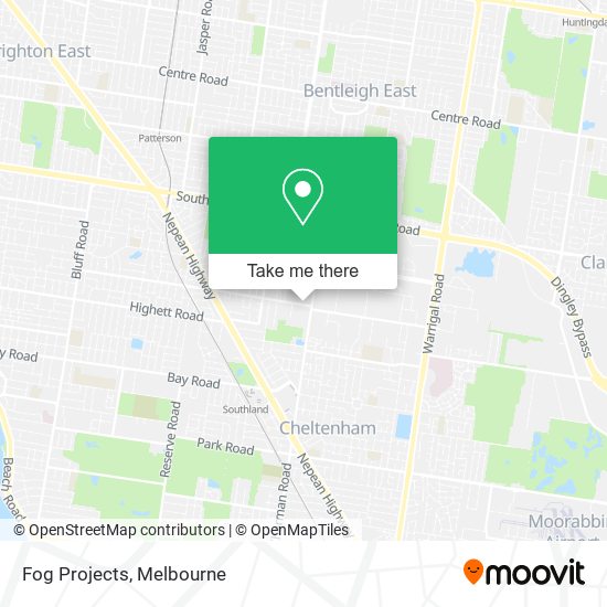 Fog Projects map