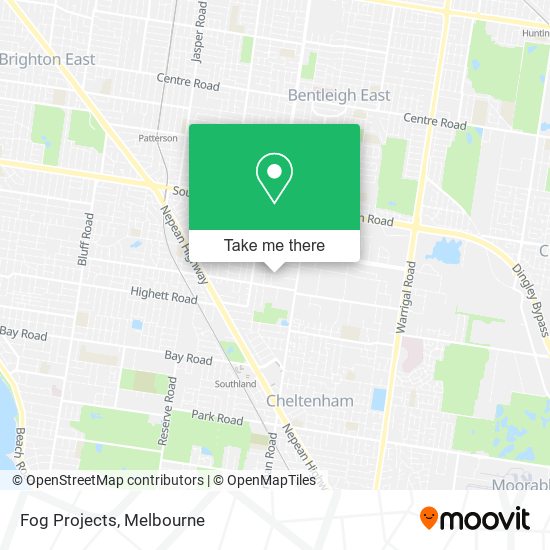 Fog Projects map