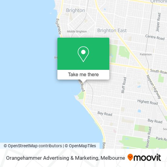 Orangehammer Advertising & Marketing map