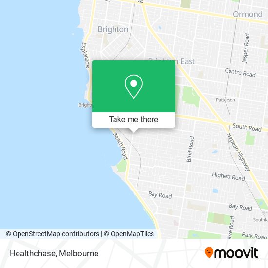 Healthchase map