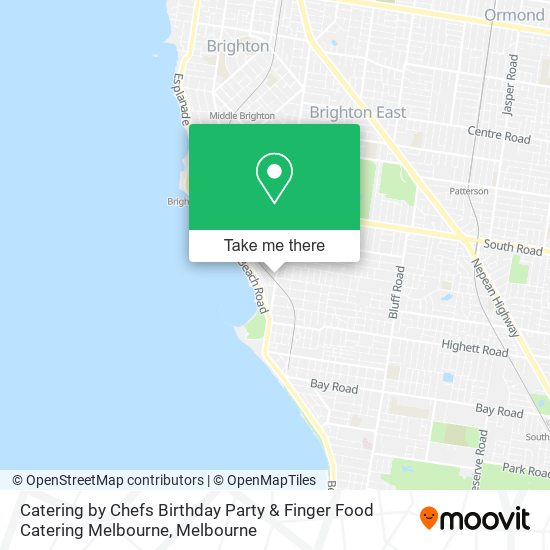 Catering by Chefs Birthday Party & Finger Food Catering Melbourne map