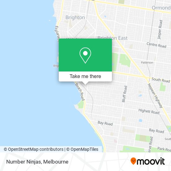 Number Ninjas map
