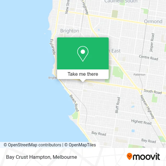 Mapa Bay Crust Hampton