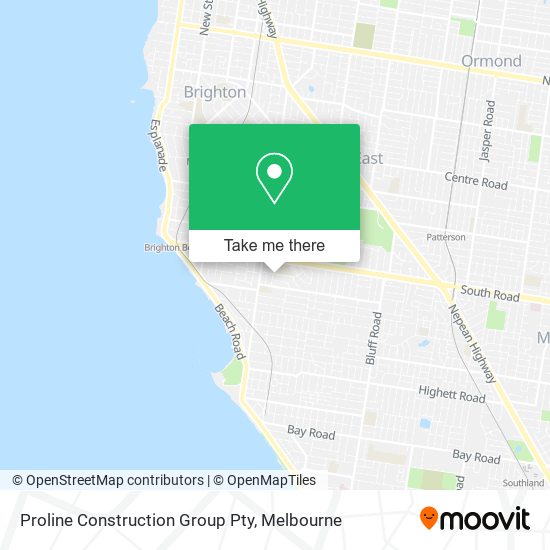 Proline Construction Group Pty map