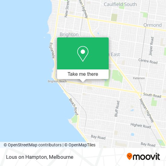 Lous on Hampton map