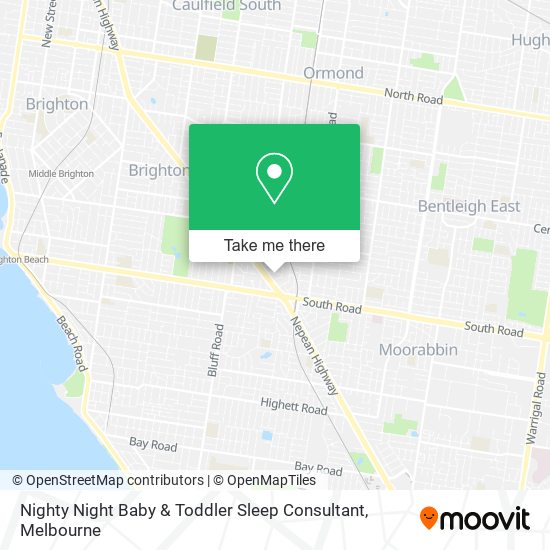 Nighty Night Baby & Toddler Sleep Consultant map