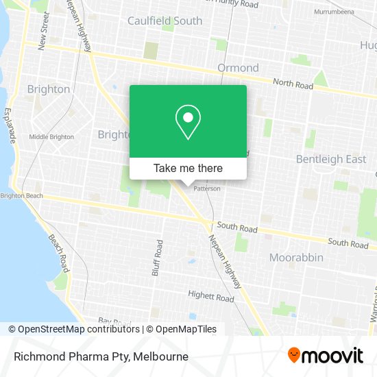 Richmond Pharma Pty map