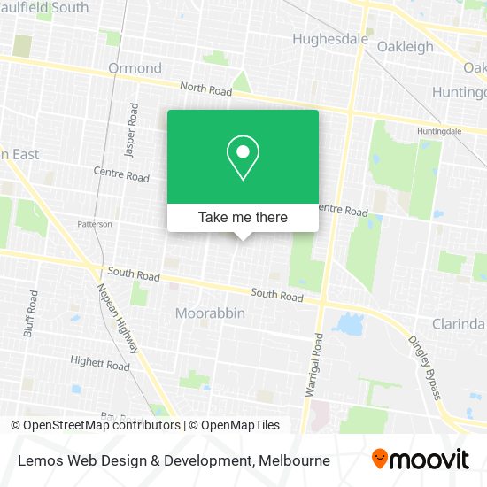 Lemos Web Design & Development map
