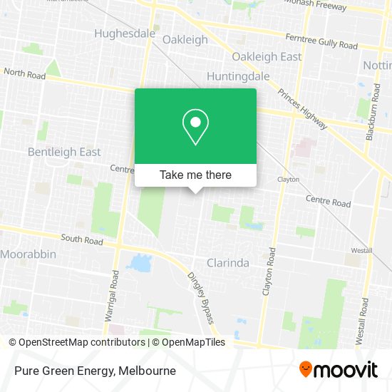 Pure Green Energy map