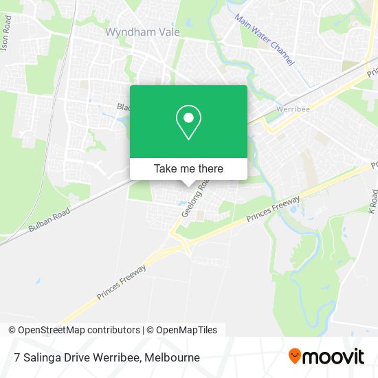 7 Salinga Drive Werribee map