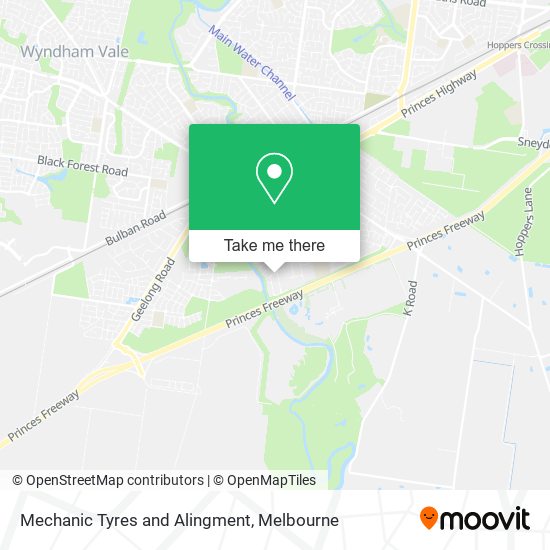Mechanic Tyres and Alingment map
