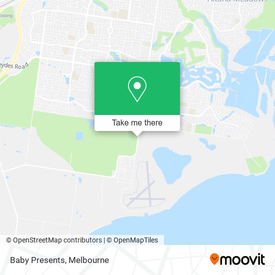 Baby Presents map