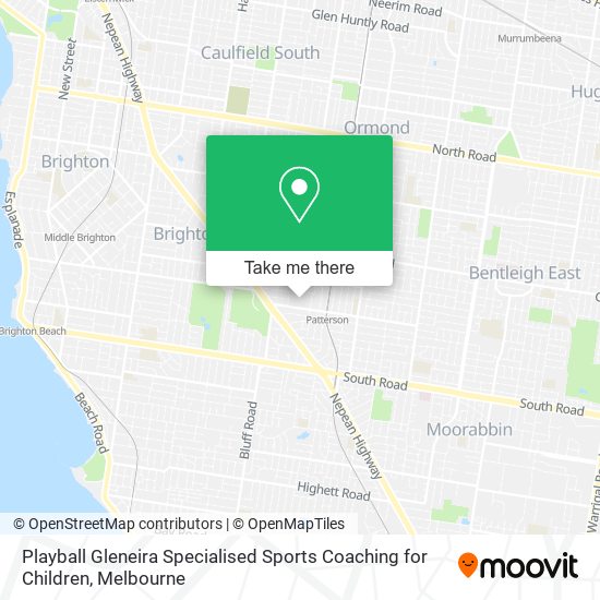 Playball Gleneira Specialised Sports Coaching for Children map
