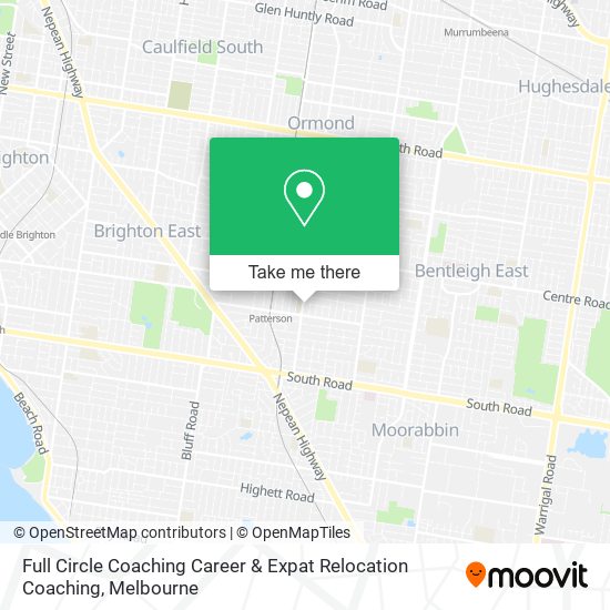 Full Circle Coaching Career & Expat Relocation Coaching map