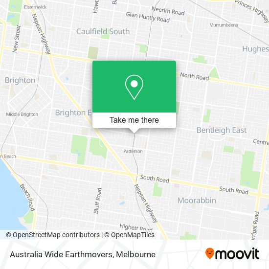 Australia Wide Earthmovers map