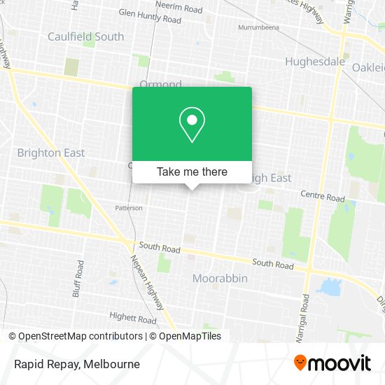 Rapid Repay map
