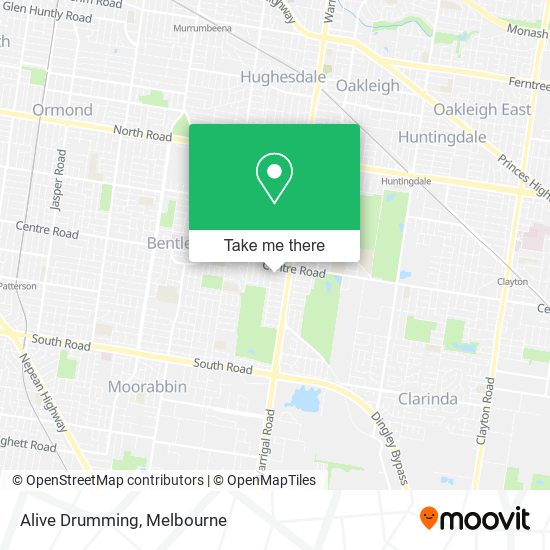 Alive Drumming map