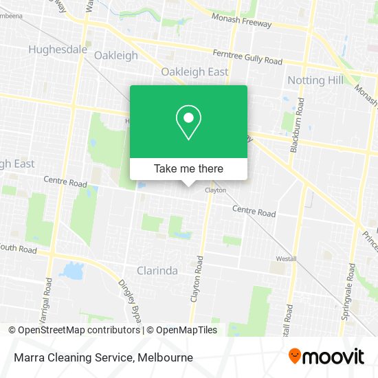 Marra Cleaning Service map