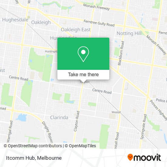 Itcomm Hub map