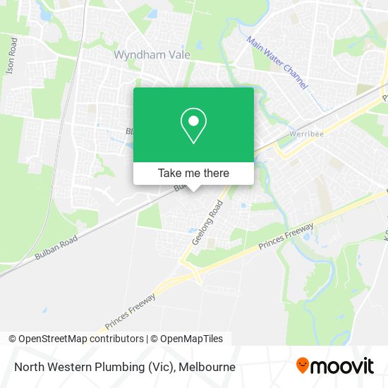 North Western Plumbing (Vic) map