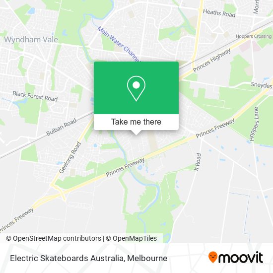 Electric Skateboards Australia map