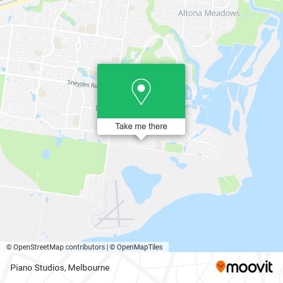 Piano Studios map