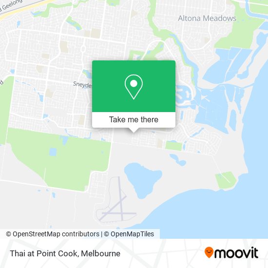 Thai at Point Cook map
