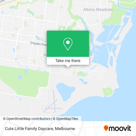 Cute Little Family Daycare map