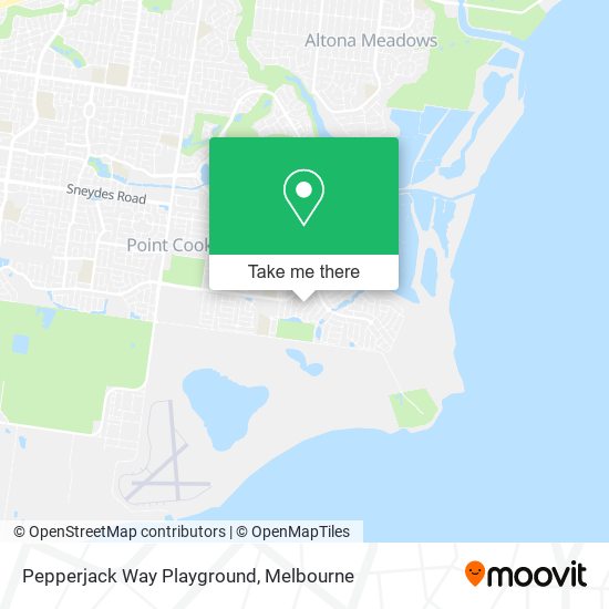 Pepperjack Way Playground map