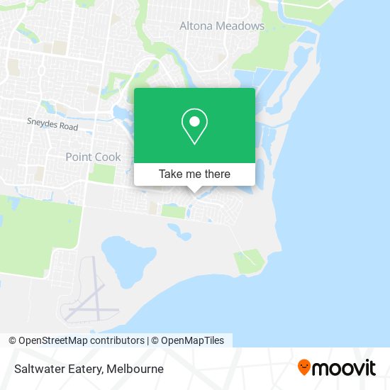 Saltwater Eatery map