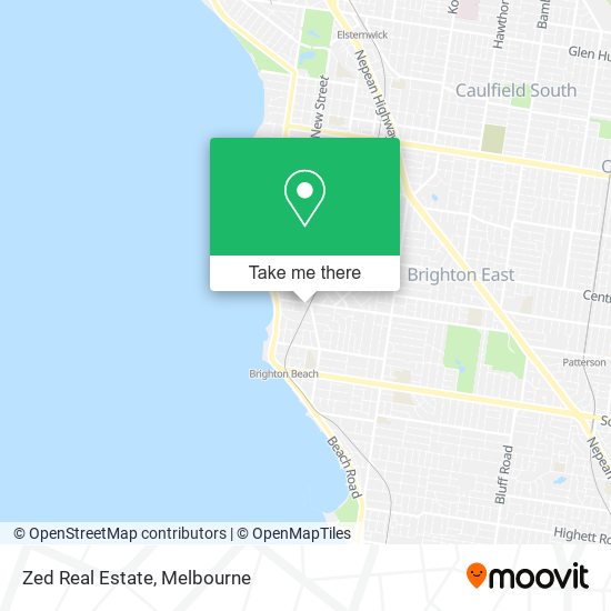 Zed Real Estate map