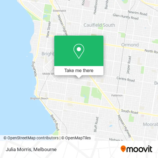 Julia Morris map