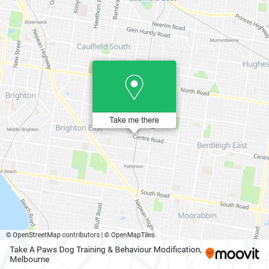 Take A Paws Dog Training & Behaviour Modification map