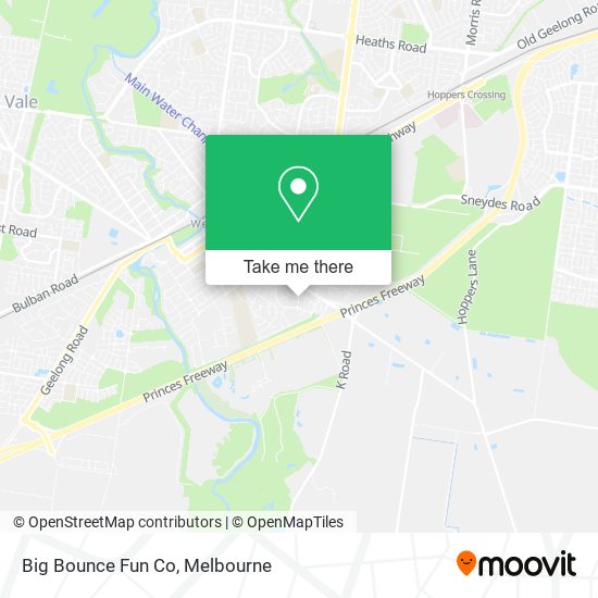 Big Bounce Fun Co map