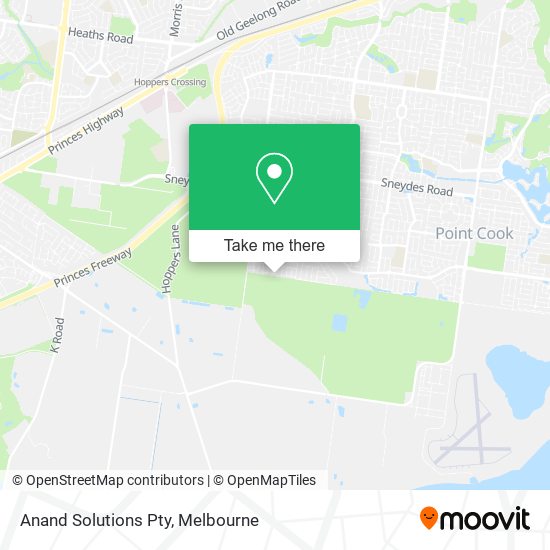 Anand Solutions Pty map