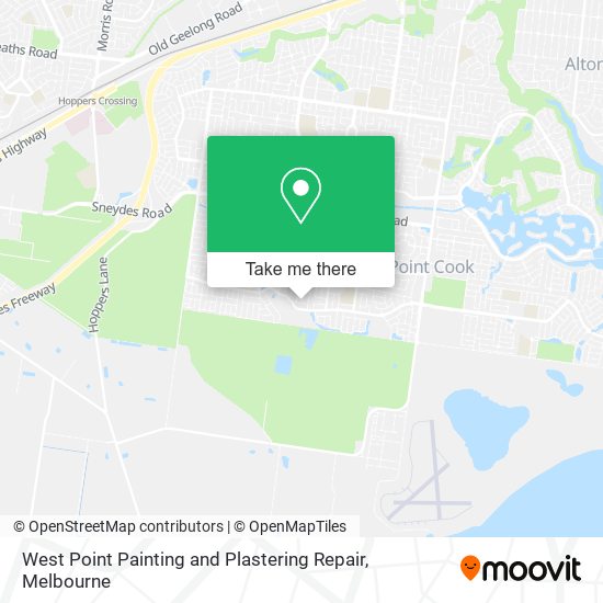West Point Painting and Plastering Repair map