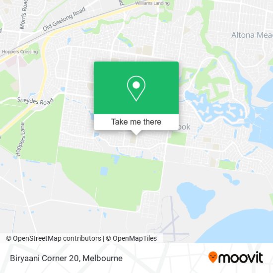 Biryaani Corner 20 map