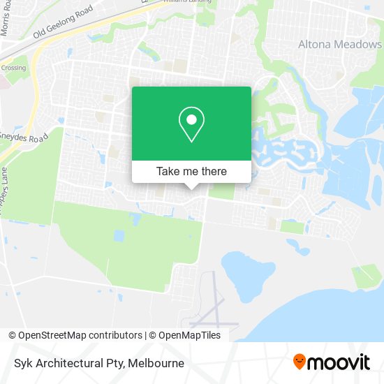 Syk Architectural Pty map