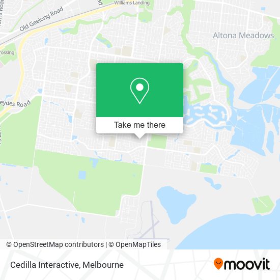 Cedilla Interactive map