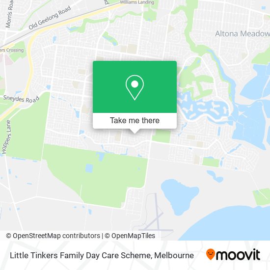 Little Tinkers Family Day Care Scheme map