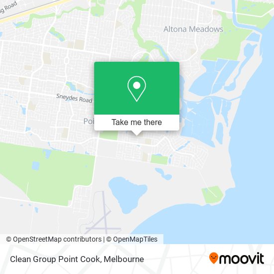 Clean Group Point Cook map