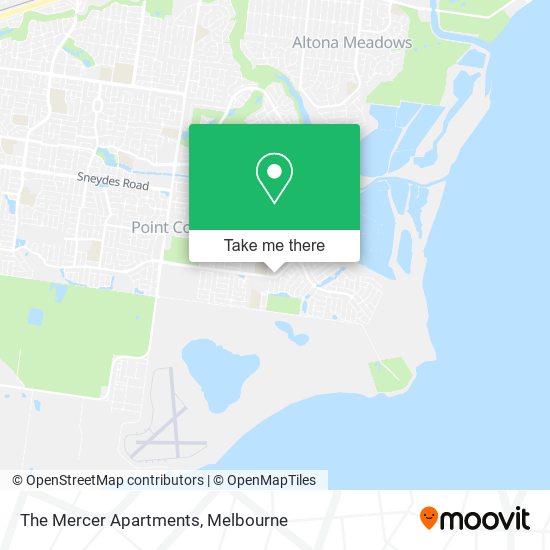 The Mercer Apartments map