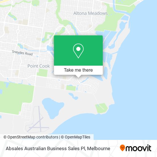 Absales Australian Business Sales Pl map