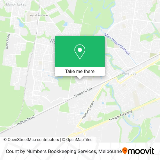 Mapa Count by Numbers Bookkeeping Services