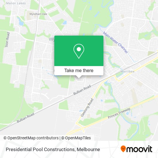 Presidential Pool Constructions map